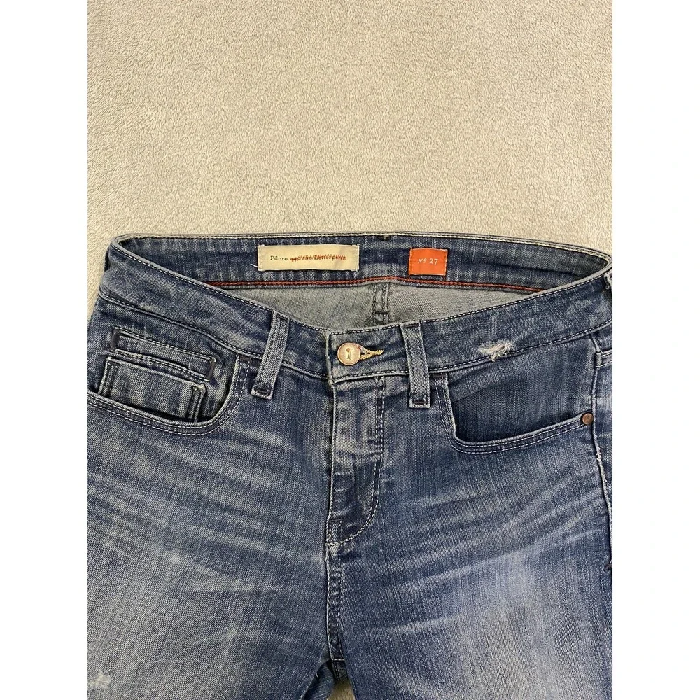 Anthropologie Pilcro and the Letterpress Jeans Womens 29x29 (Tag 27) Stretch Fit